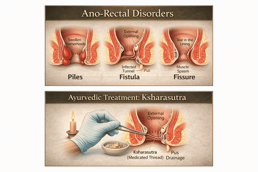 Fistula in ano Ayurvedic treatment